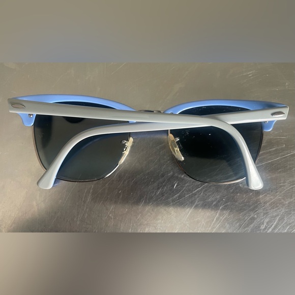 RAY-BAN Baby Blue & Silver With Blue Polarized Lenses & Case main image 6